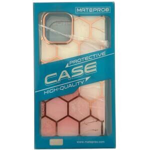 MateproX Pink Marble iPhone 12 Pro Max Phone Case NEW